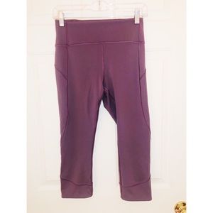 Purple Lululemon Leggings